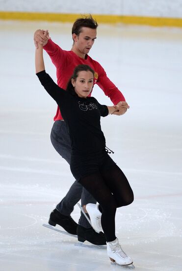 Figure skating. Russian national team holds news conference