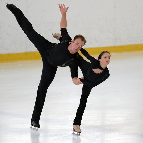 Figure skating. Russian national team holds news conference
