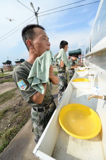 Peace Mission 2013, Russia-China joint anti-terrorism drill