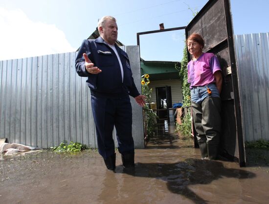 Floods in Khabarovsk Territory