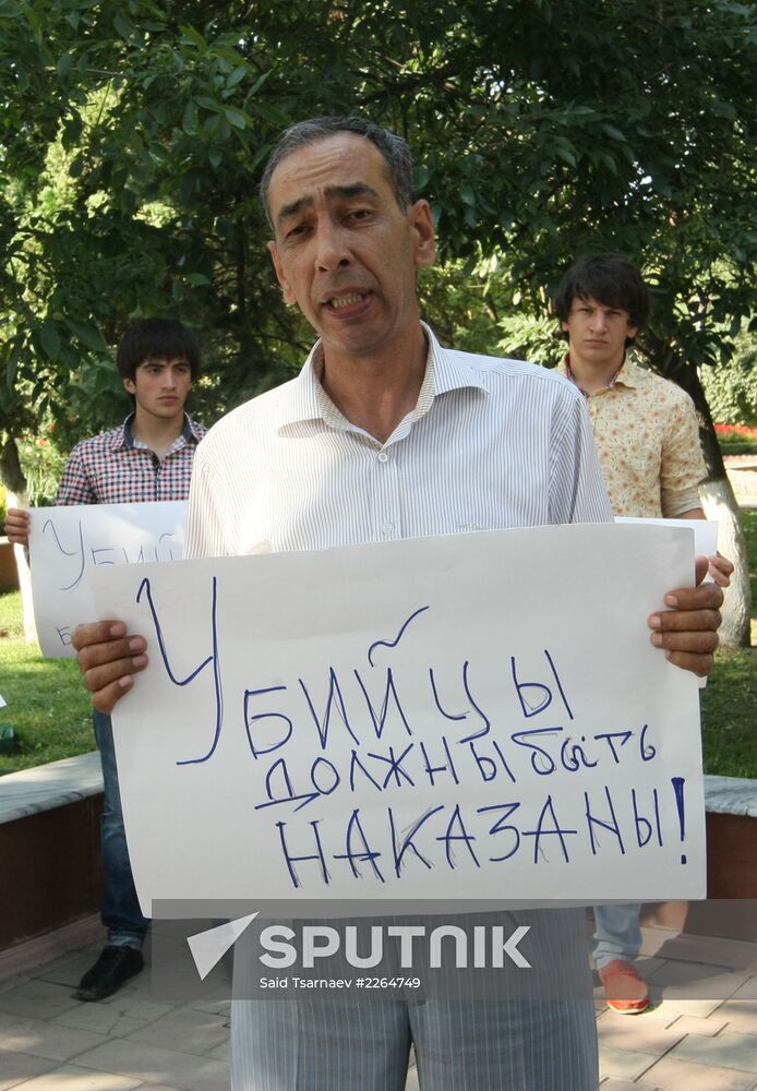 Grozny protests crimes against Caucasian people in Russian towns