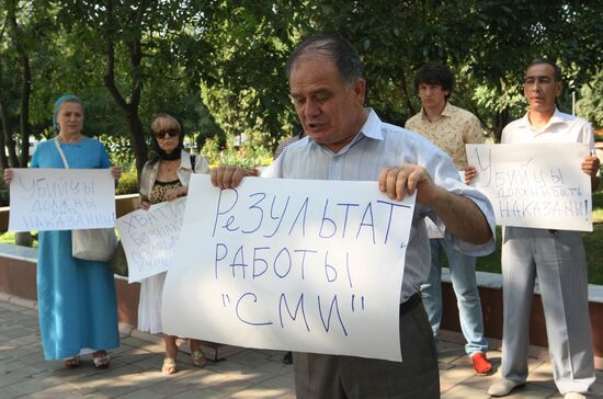 Grozny protests crimes against Caucasian people in Russian towns
