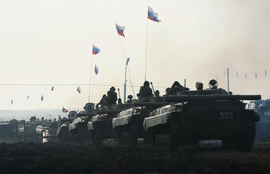 Joint Russian-Chinese exercises Peace Mission-2013