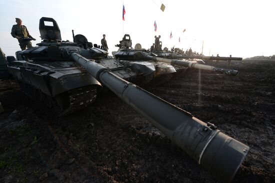 Joint Russian-Chinese exercises Peace Mission-2013