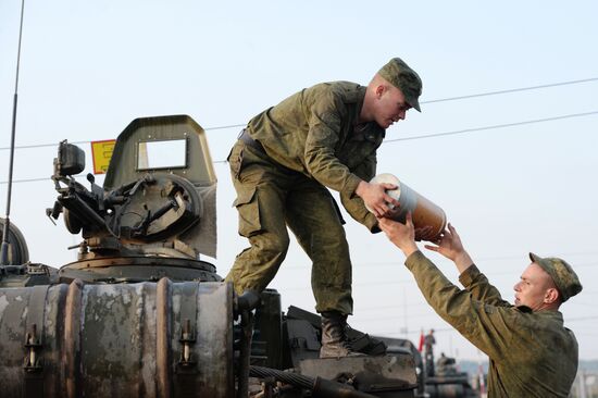 Joint Russian-Chinese exercises Peace Mission-2013