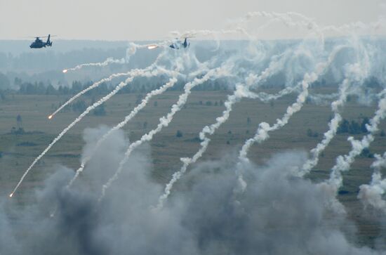 Joint Russian-Chinese exercises Peace Mission-2013