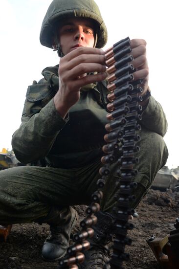 Joint Russian-Chinese exercises Peace Mission-2013