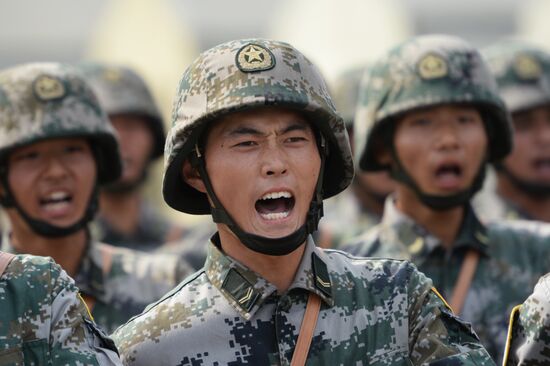 Joint Russian-Chinese exercises Peace Mission-2013