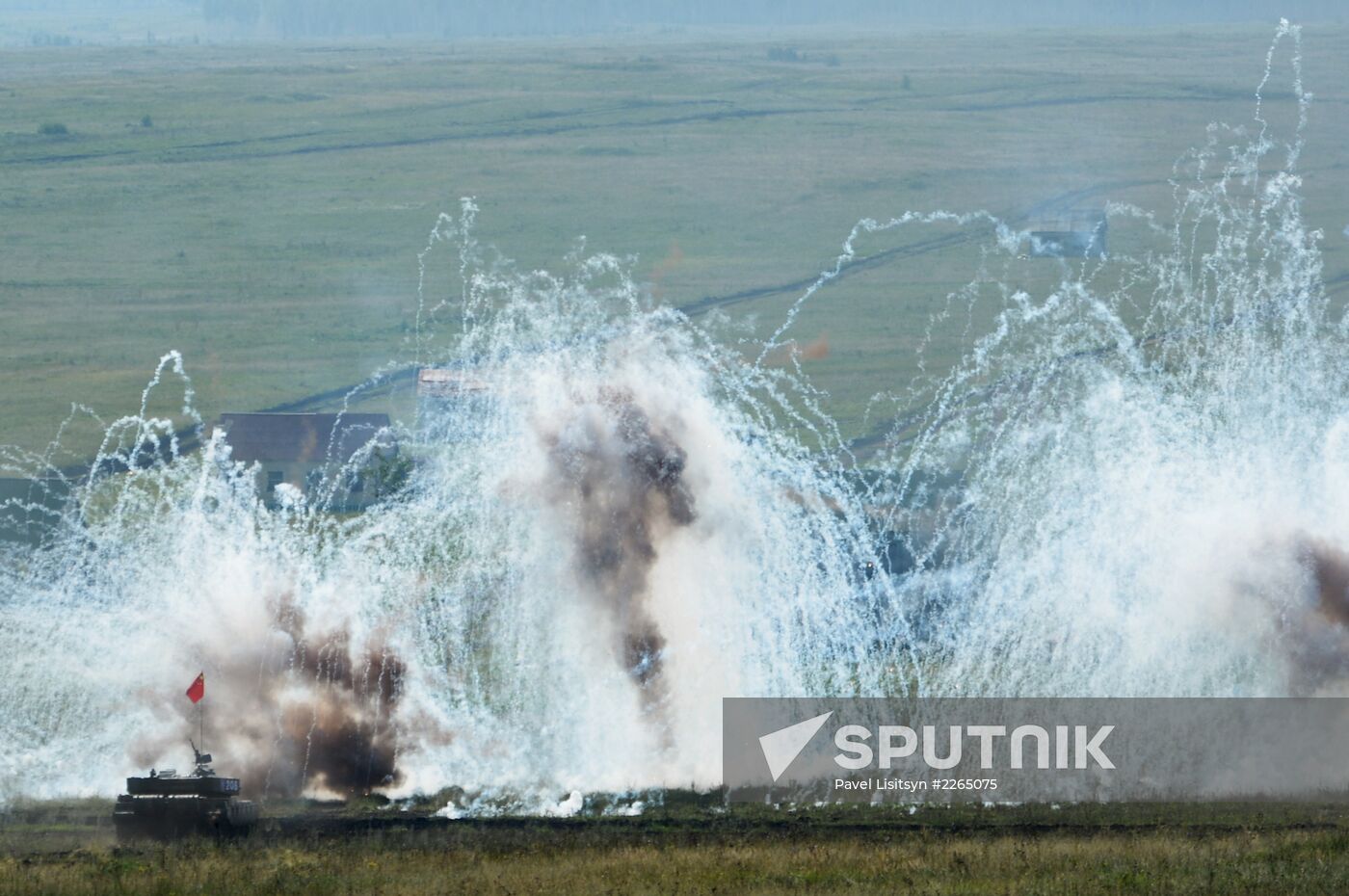 Joint Russian-Chinese exercises Peace Mission-2013