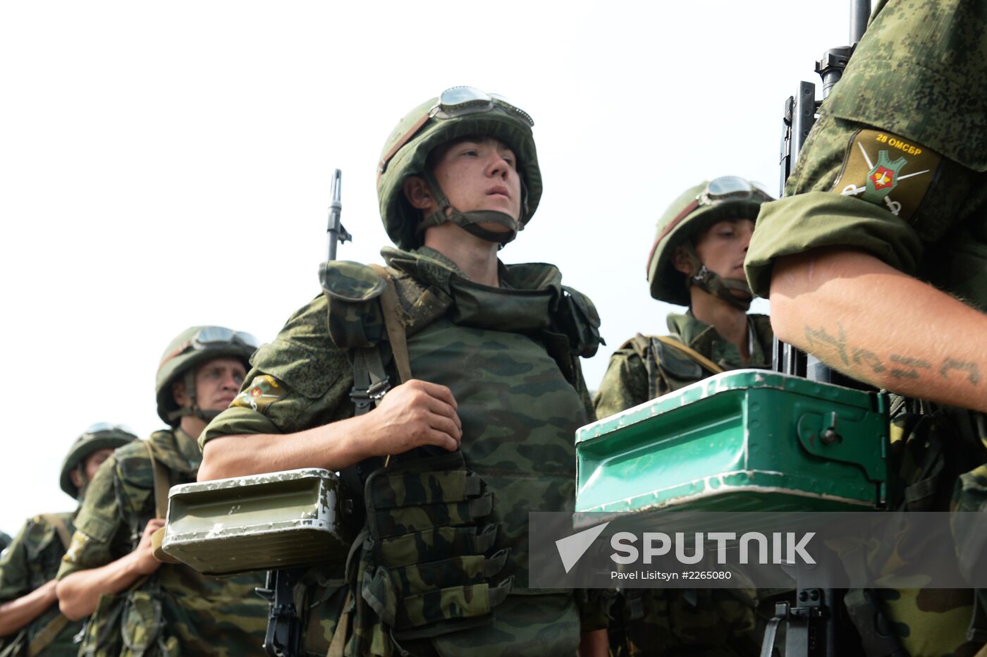 Joint Russian-Chinese exercises Peace Mission-2013