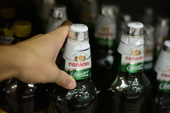 Obolon stops shipping beer to Russia