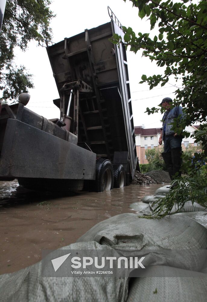 Flood in Khabarovsk