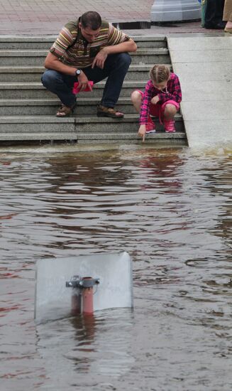 Flood in Khabarovsk
