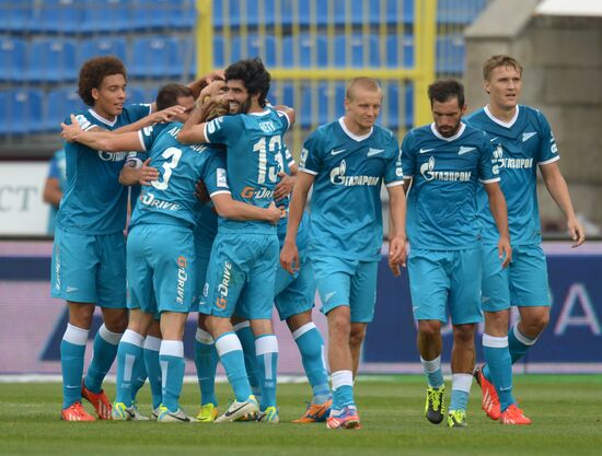 Russian Football Premier League. Zenit vs. Anji