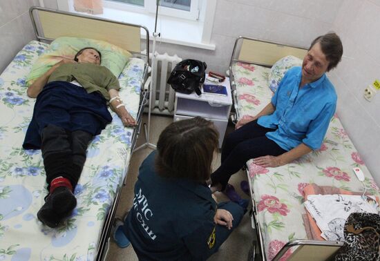 Flood situation in Khabarovsk