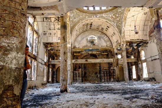Coptic churches burned down in Egypt's Minya province