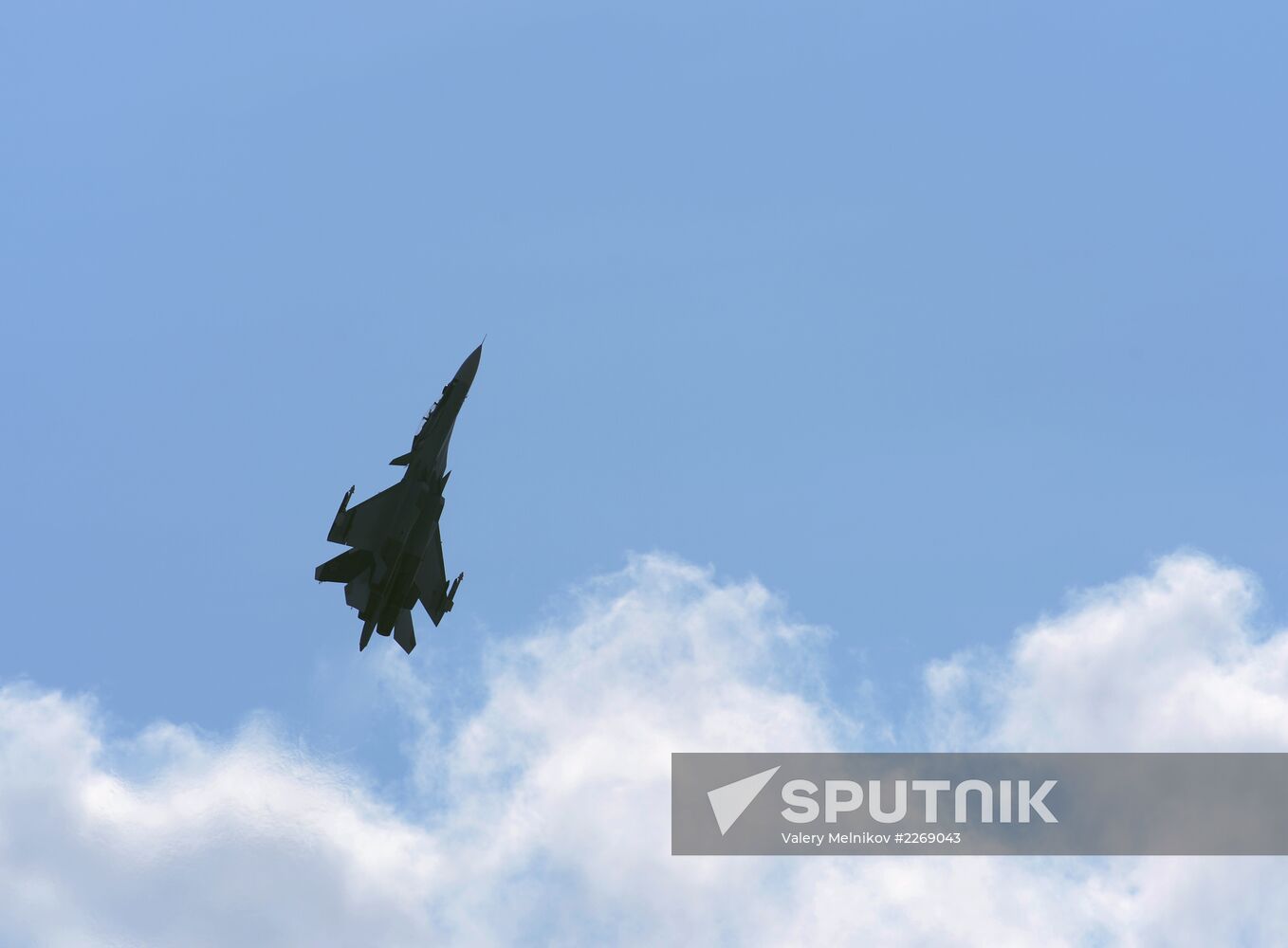 Training flights for air show MAKS-2013