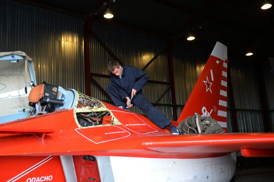 Yak-130 in new-old livery of Yak Aircraft Corporation