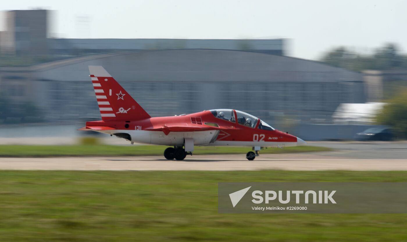 Yak-130 in new-old livery of Yak Aircraft Corporation