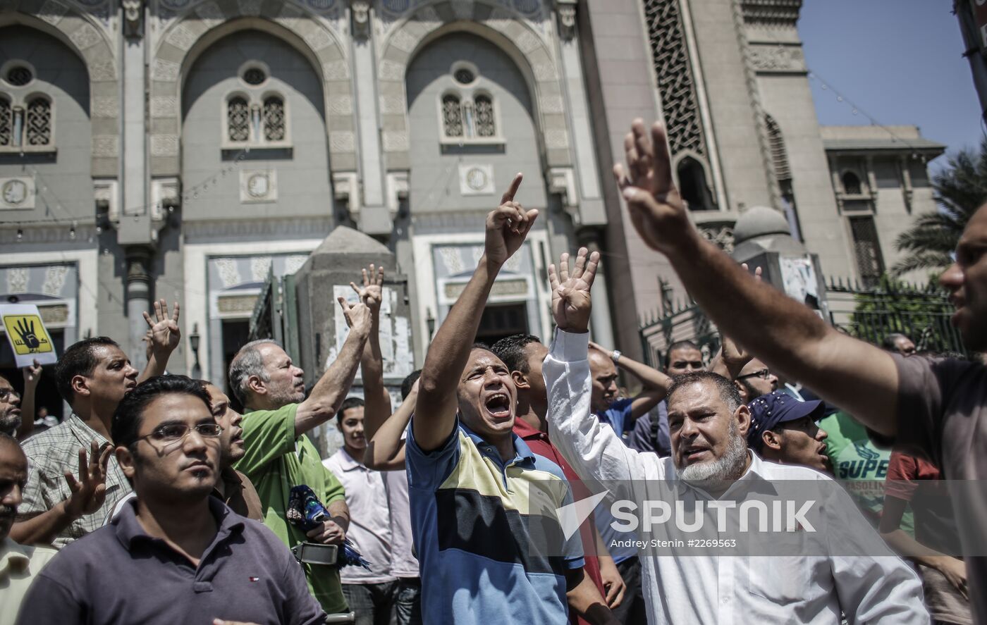 Protest rallies in Cairo