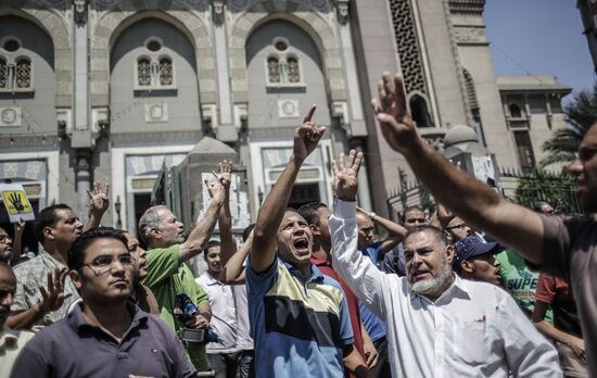 Protest rallies in Cairo