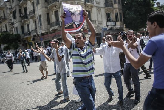 Protest rallies in Cairo