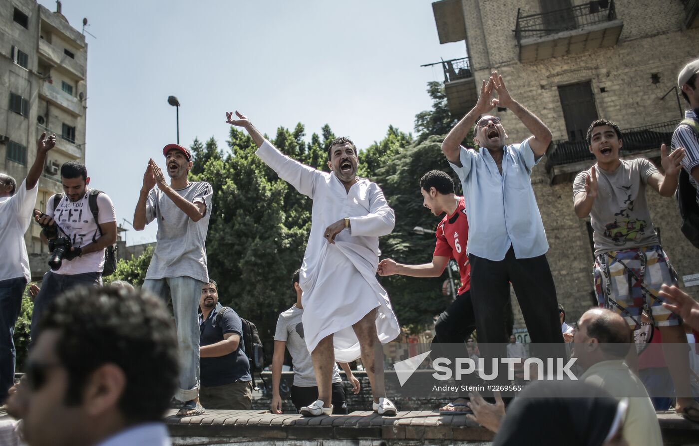 Protest rallies in Cairo
