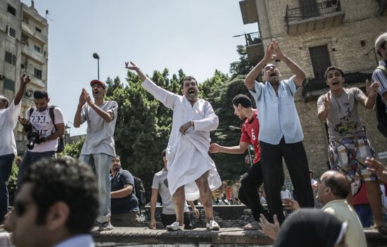 Protest rallies in Cairo