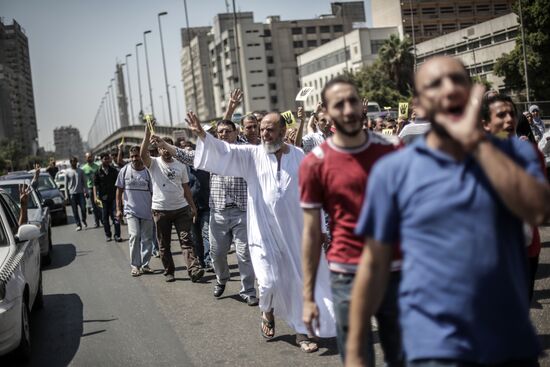 Protest rallies in Cairo
