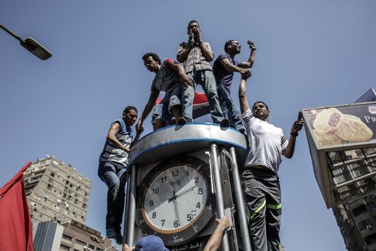 Protest rallies in Cairo