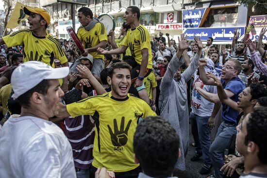 Protest rallies in Cairo