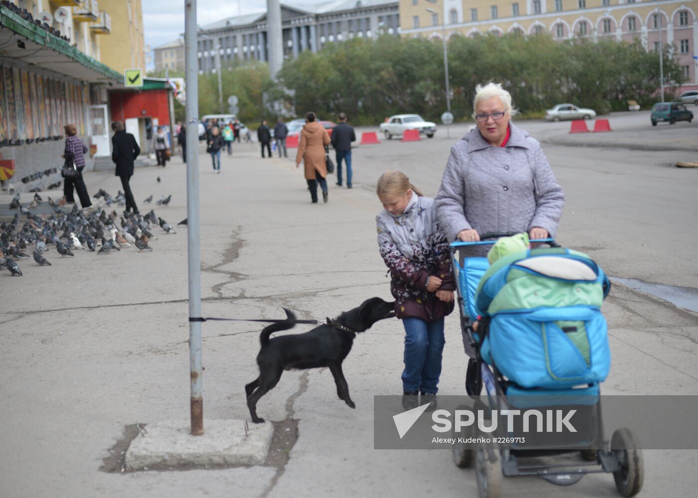 Vorkuta. Workdays and holidays