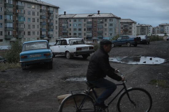 Vorkuta. Workdays and holidays