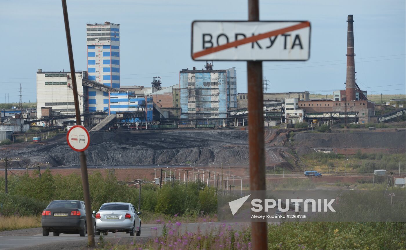 Vorkuta. Workdays and holidays