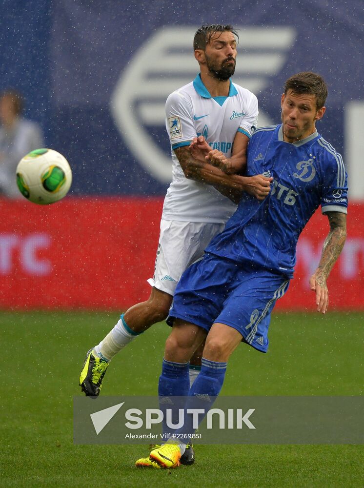 Russian Football Premier League. Dynamo vs. Zenit