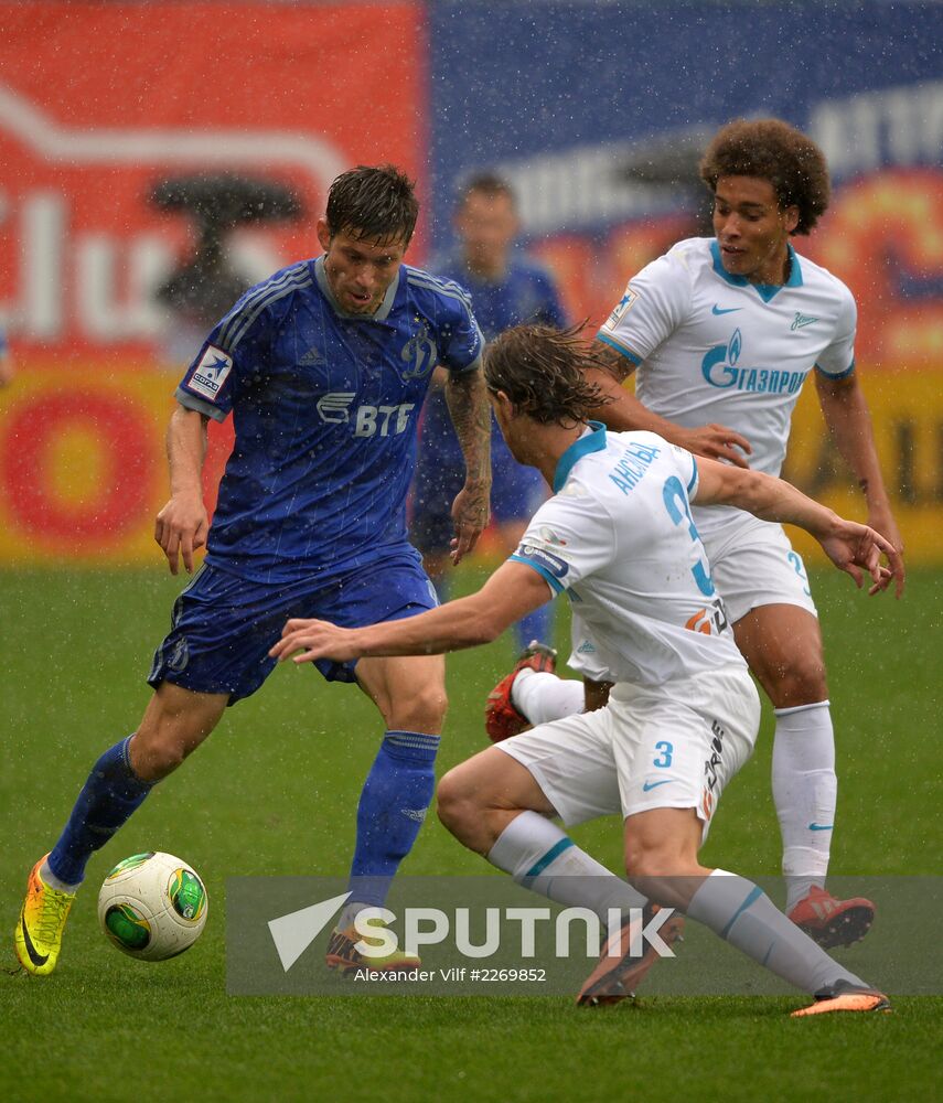 Russian Football Premier League. Dynamo vs. Zenit