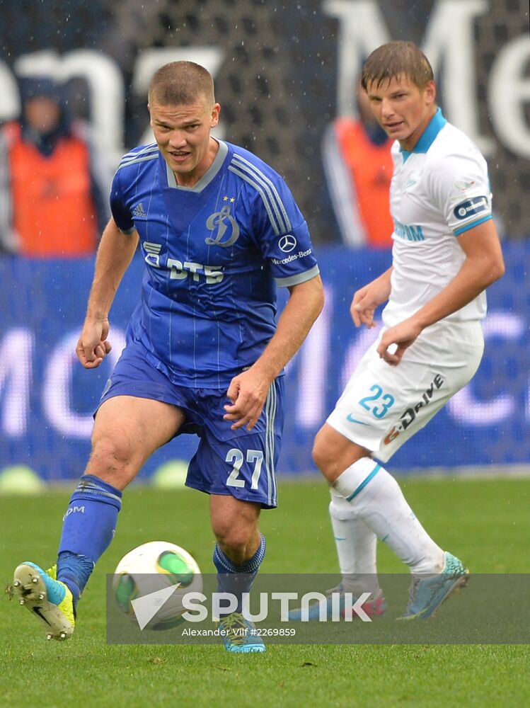 Russian Football Premier League. Dynamo vs. Zenit
