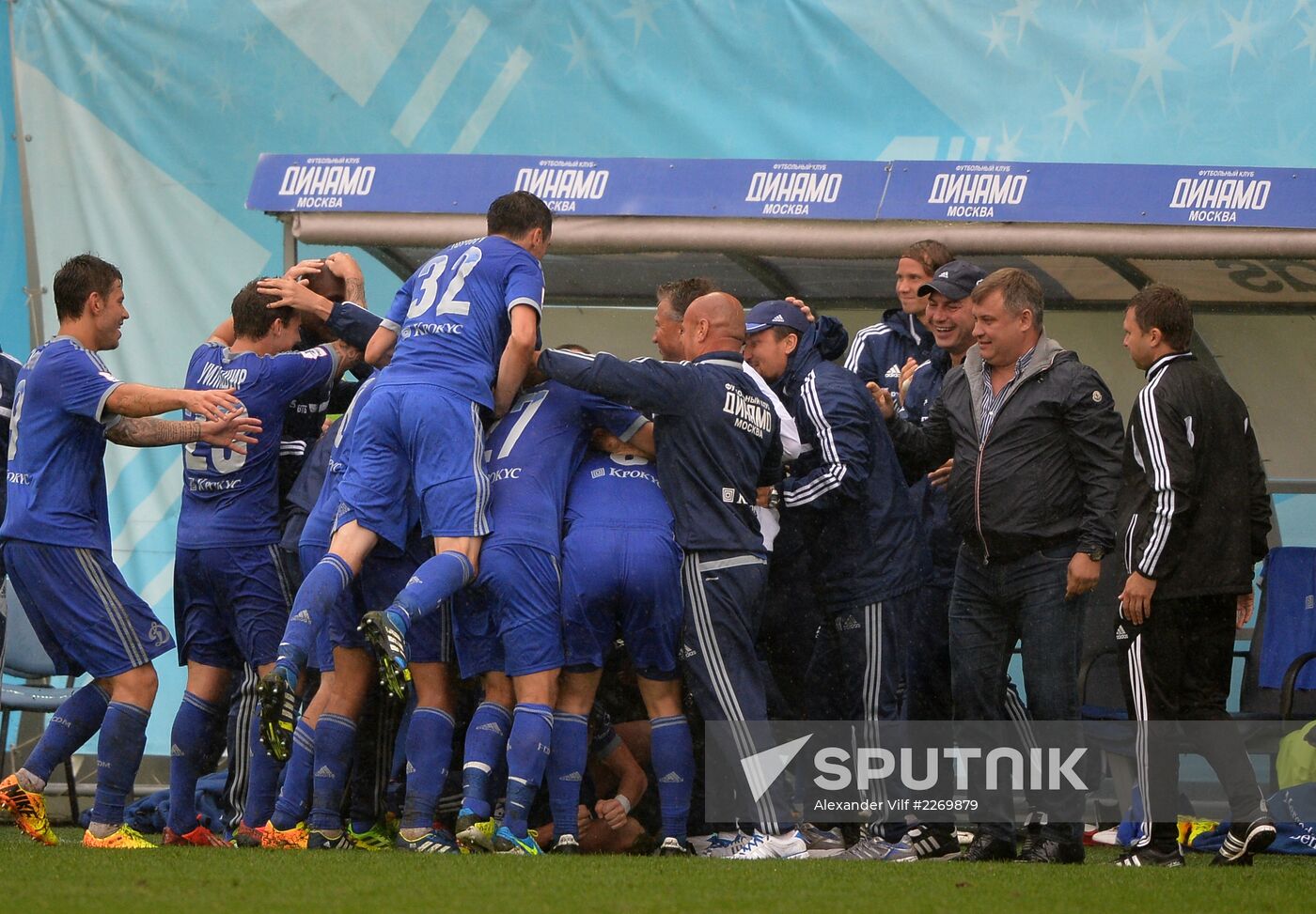 Russian Football Premier League. Dynamo vs. Zenit