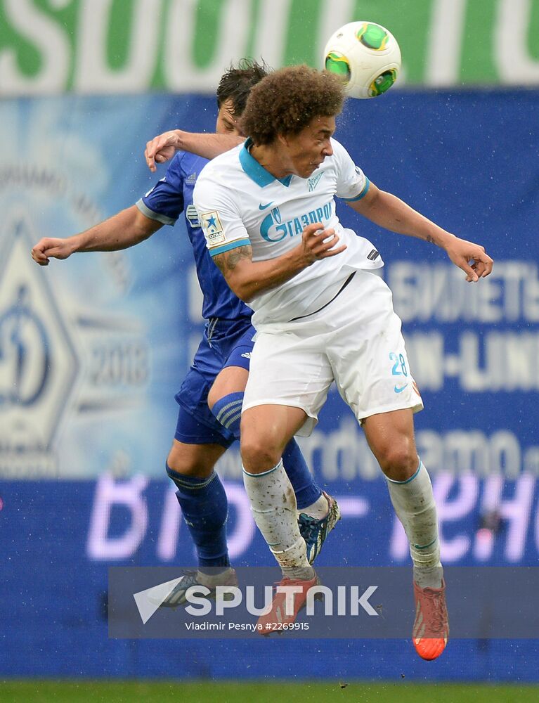 Russian Football Premier League. Dynamo vs. Zenit