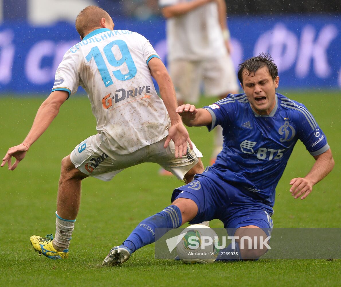Russian Football Premier League. Dynamo vs. Zenit
