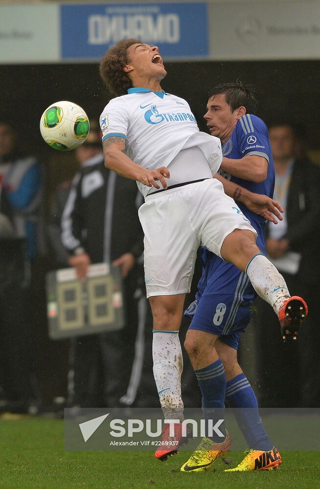 Russian Football Premier League. Dynamo vs. Zenit