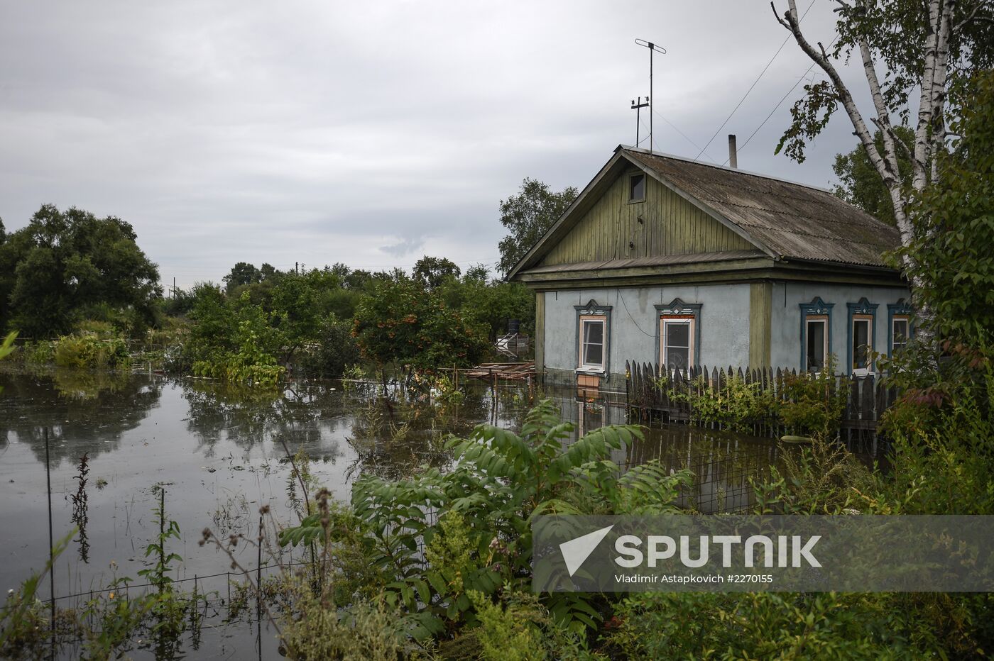 Flood in Khabarovsk Region
