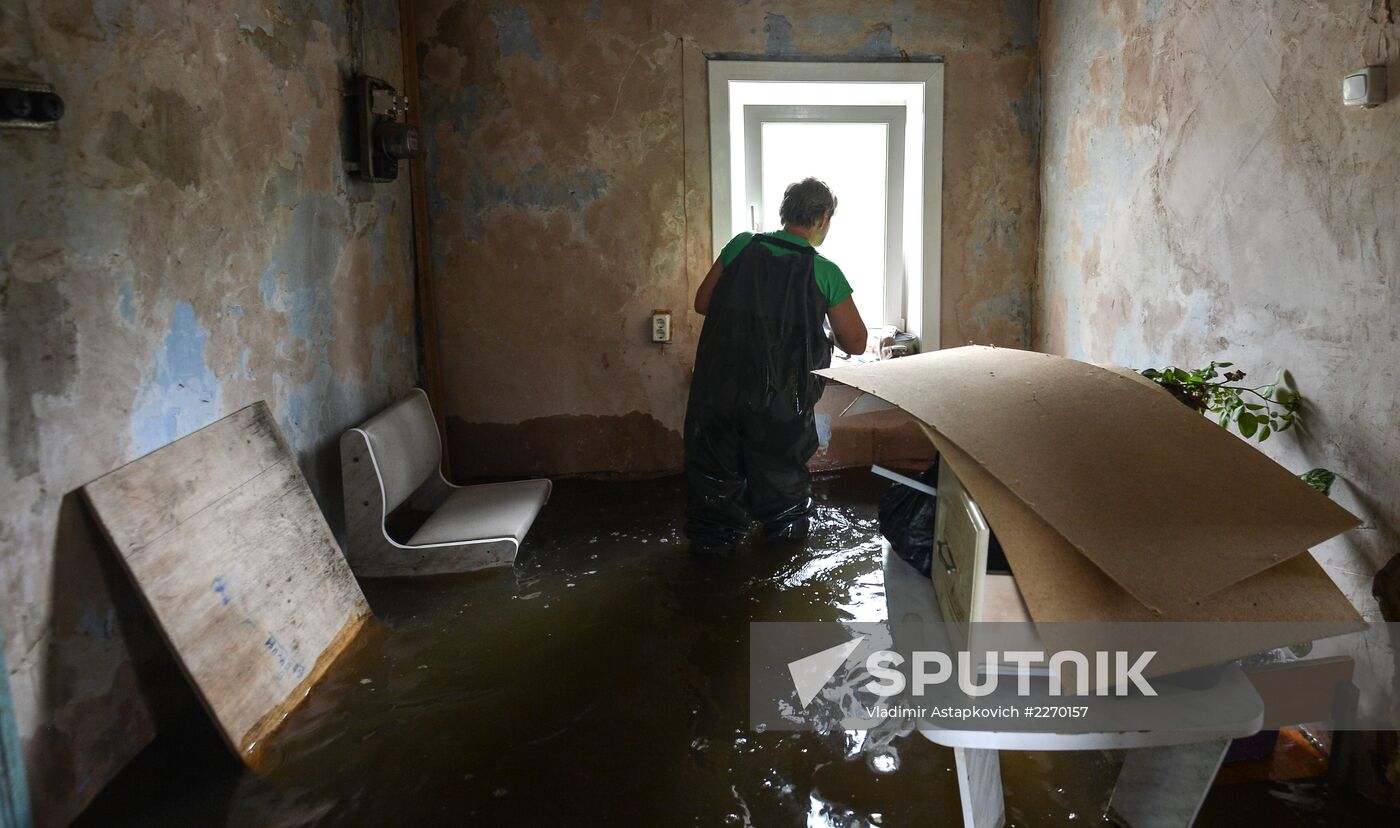 Flood in Khabarovsk Region