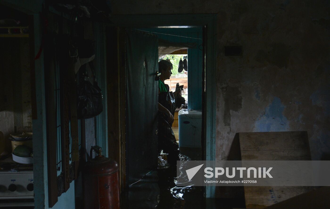Flood in Khabarovsk Region
