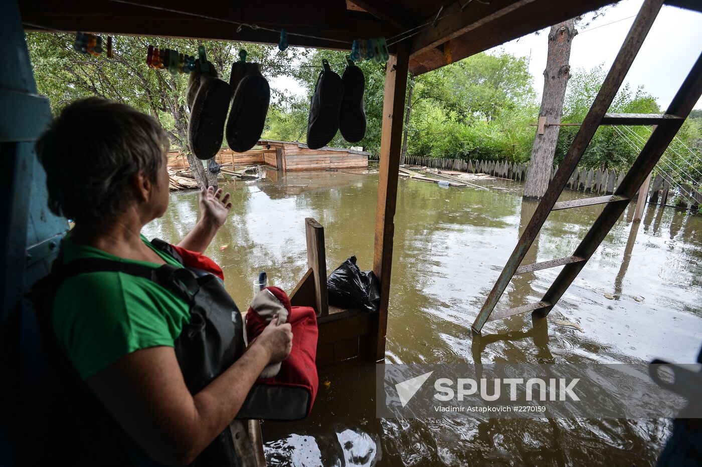 Flood in Khabarovsk Region