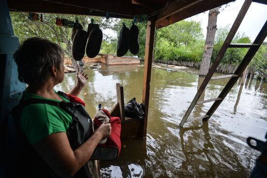 Flood in Khabarovsk Region
