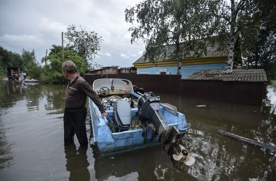 Flood in Khabarovsk Region
