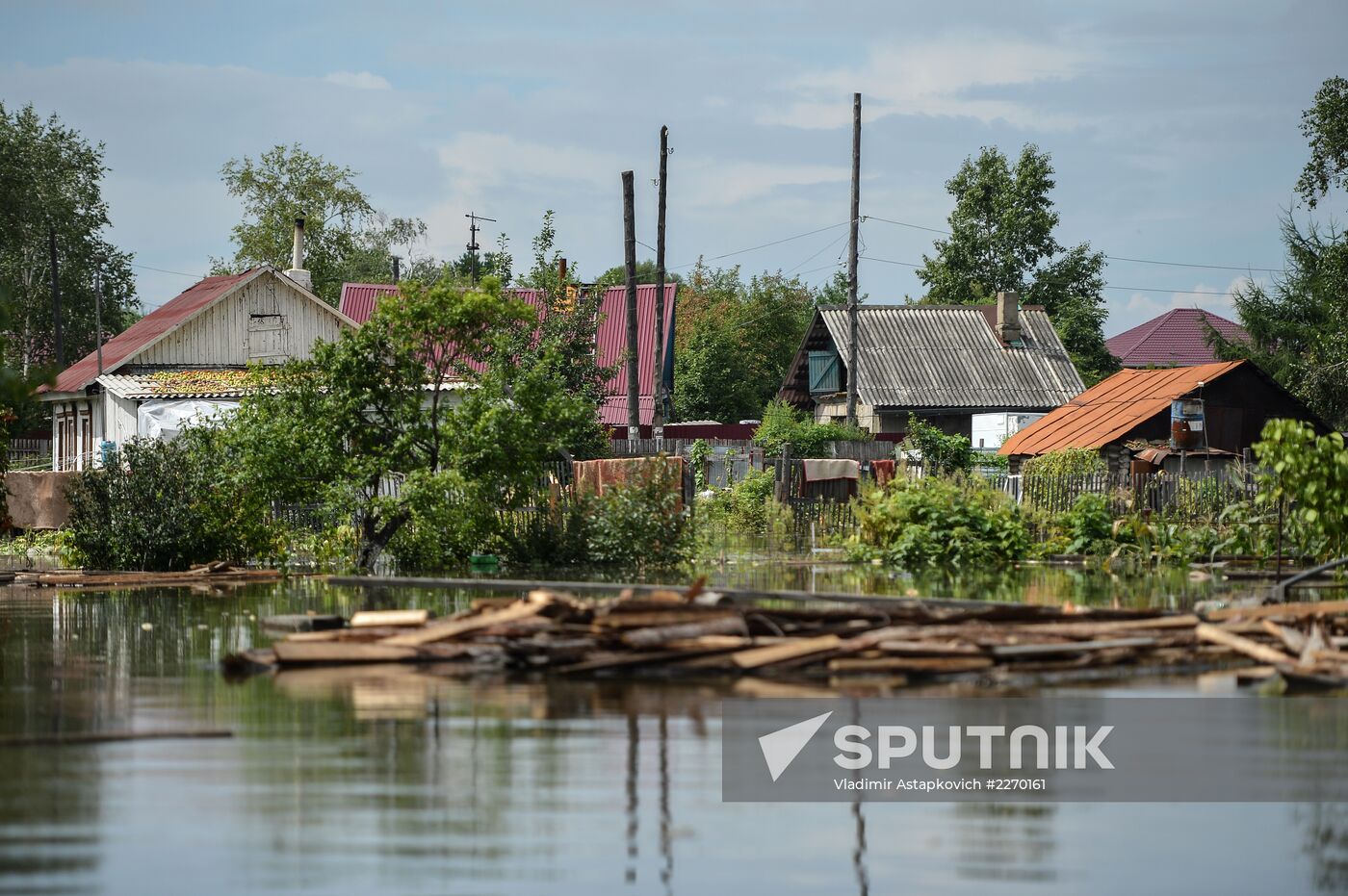 Flood in Khabarovsk Region