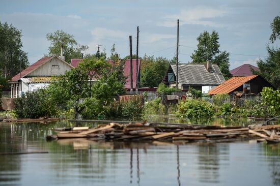 Flood in Khabarovsk Region