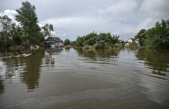 Flood in Khabarovsk Region